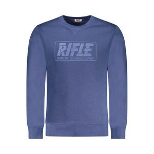 Rifle Blue Cotton Men Men's Sweater